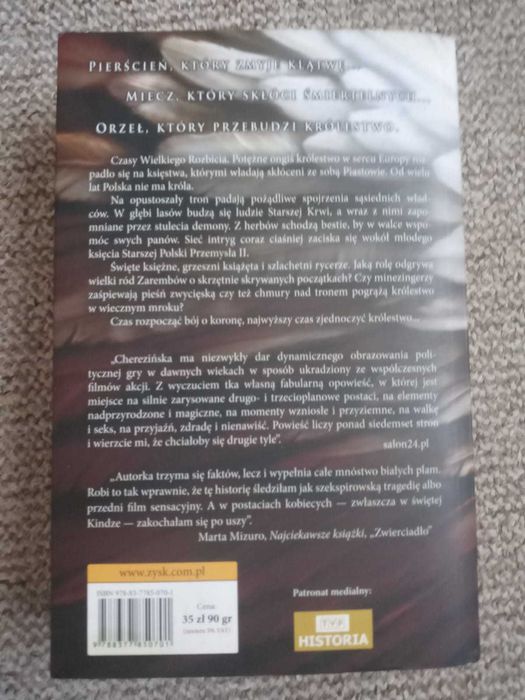 Korona śniegu i krwi Elżbieta Cherezińska