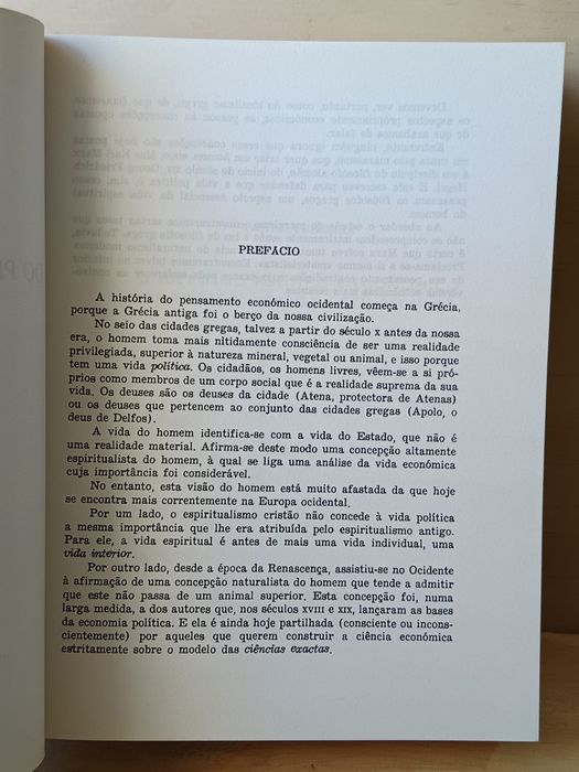 A História do pensamento económico - Henri Denis
