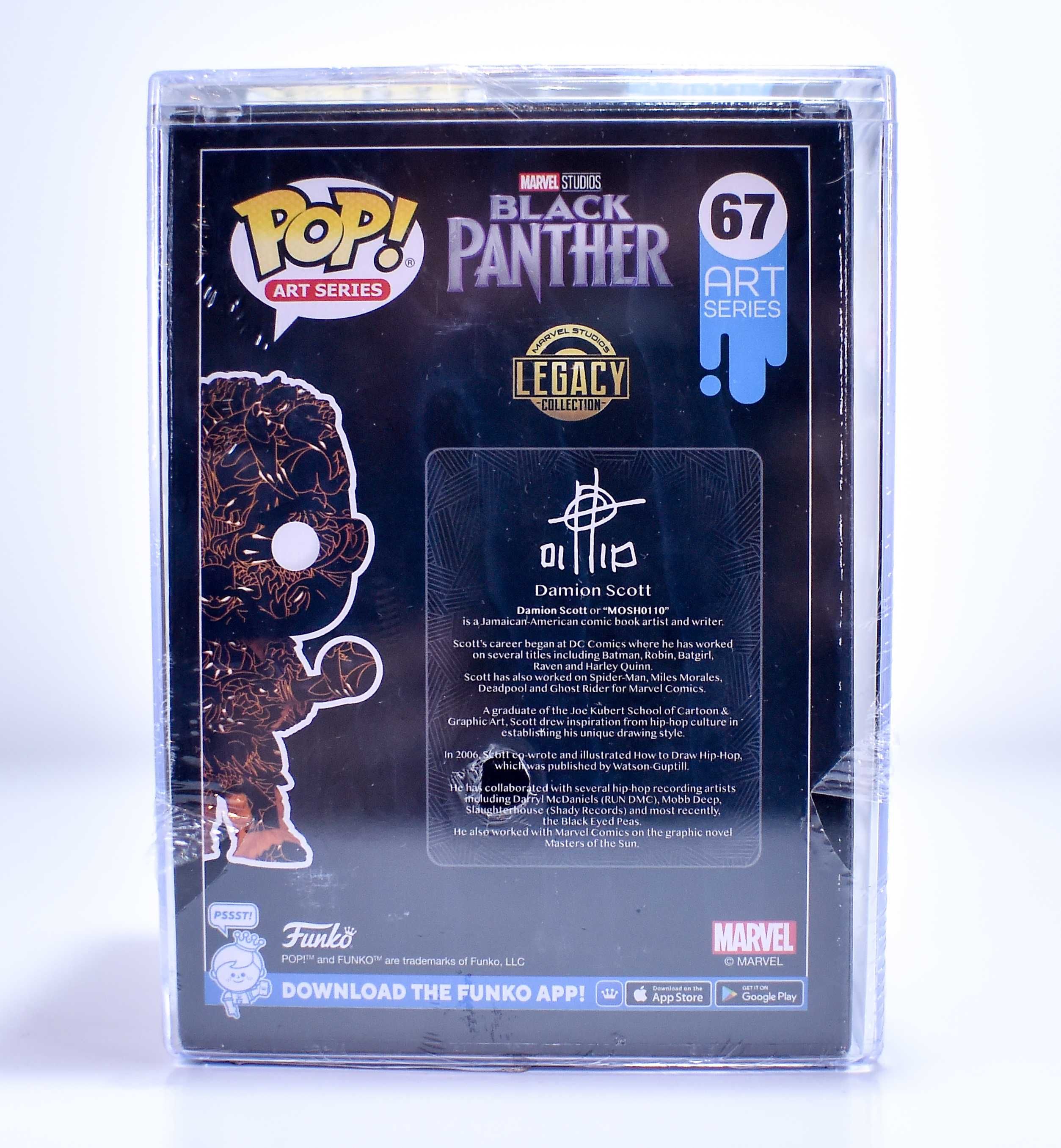 Funko Pop Art Series Marvel M'Baku nr.67 Black Panther