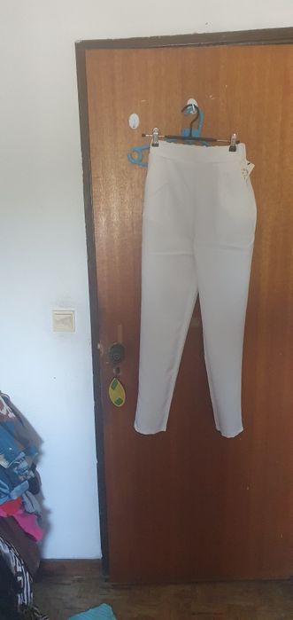 Conjunto calças e tope e beleizer