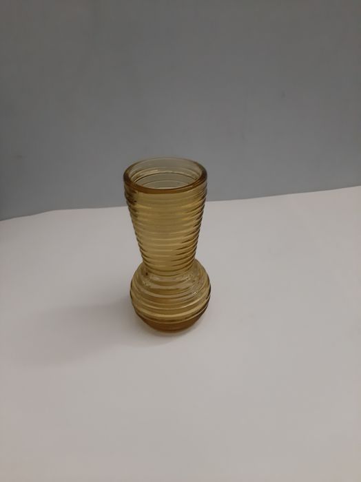 Dwa wazony Pierścienie-Huta Szkła Prądniczanka.