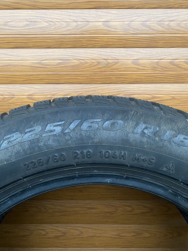 225/60/18 PIRELLI 4 opony zimowe 6.78mm 2019r wysyłka!