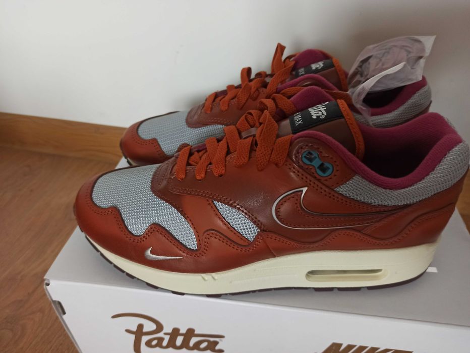 (r Eur 41) Nike Air Max 1 Patta The Next Wave Dark Russett DO9549,-200