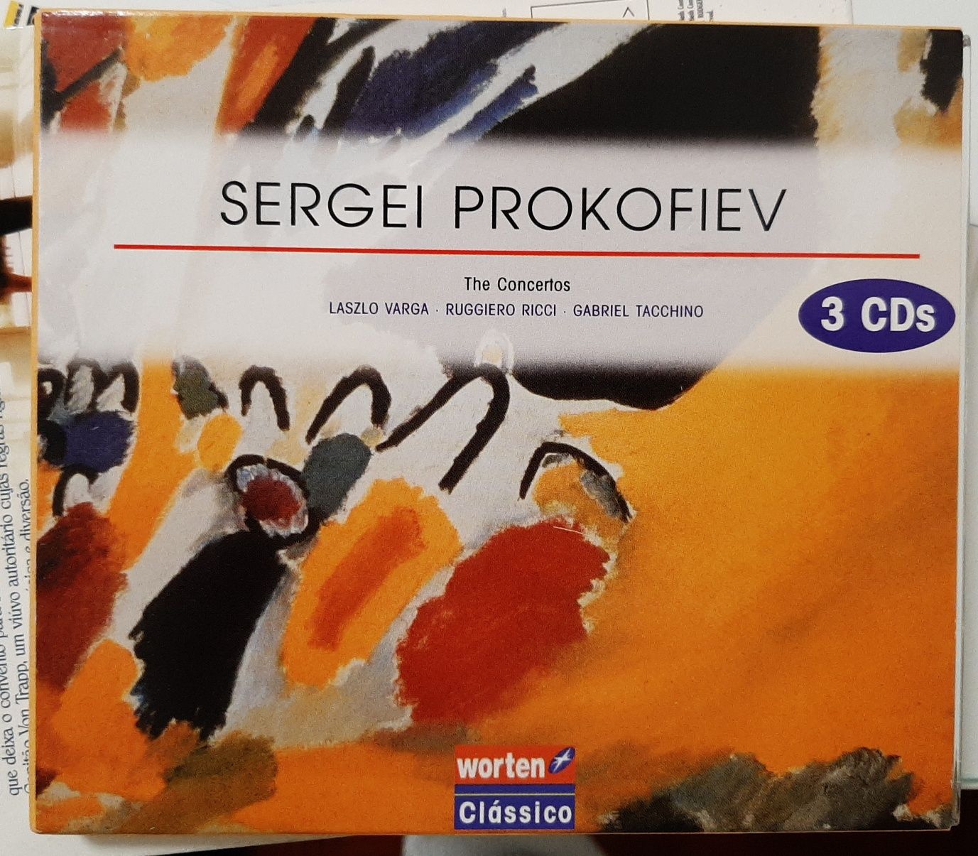 3 CDs de Sergei Prokofiev