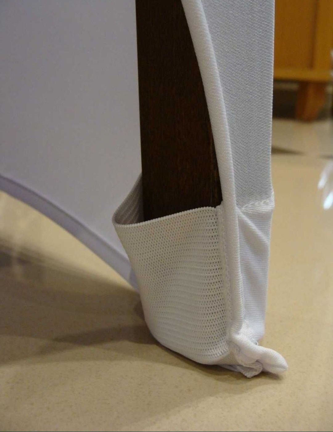 Pokrowce elastyczne na krzesła białe wesele komunie nowe 3szt