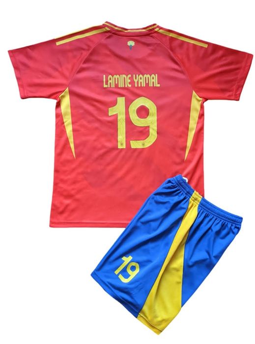 Детская футбольная форма Ламин Ямал 19 Испания