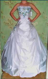 Нова з біркою весільна сукня + аксесуари свадебное платье плаття