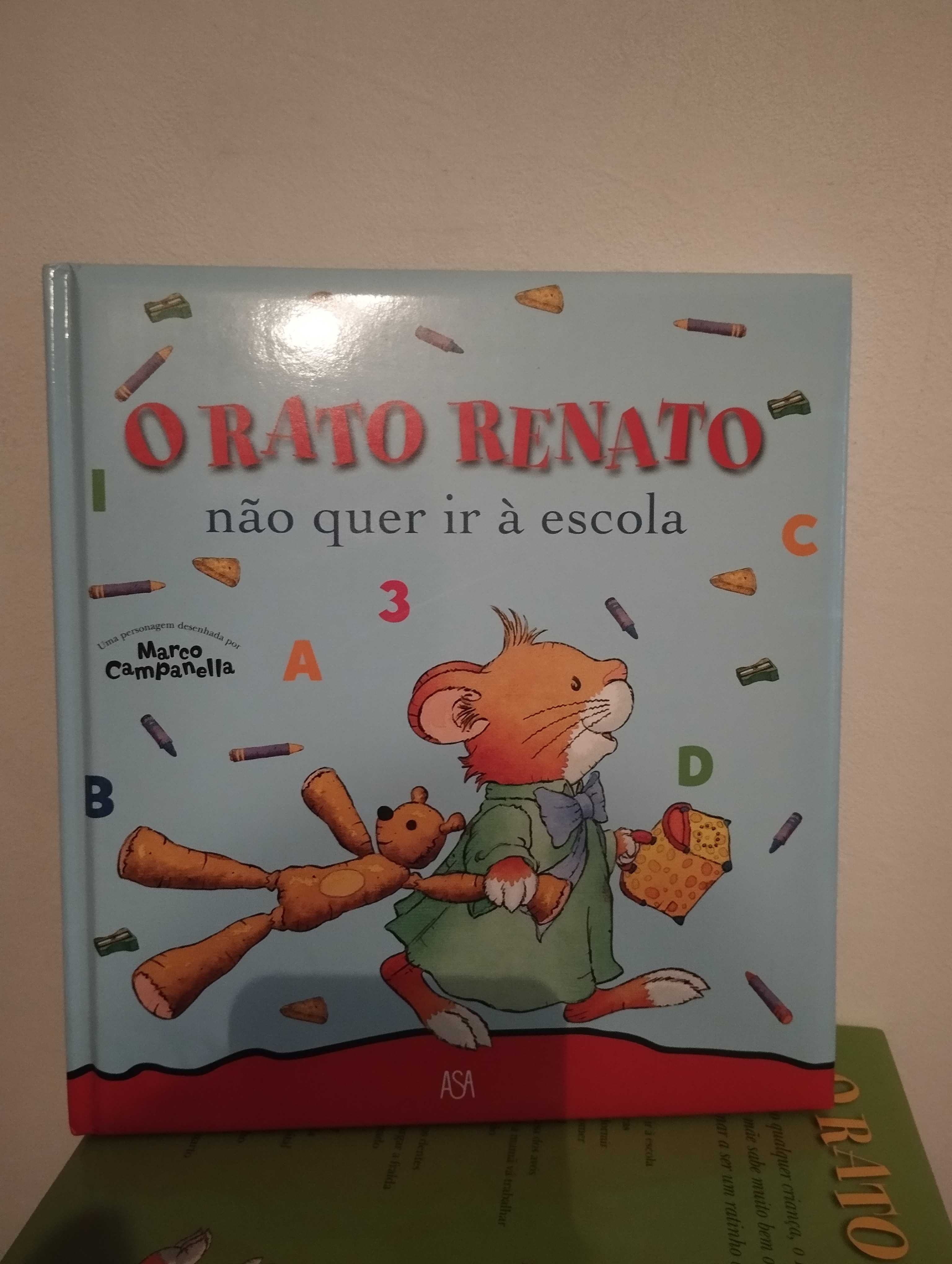 Coleção livro rato renato