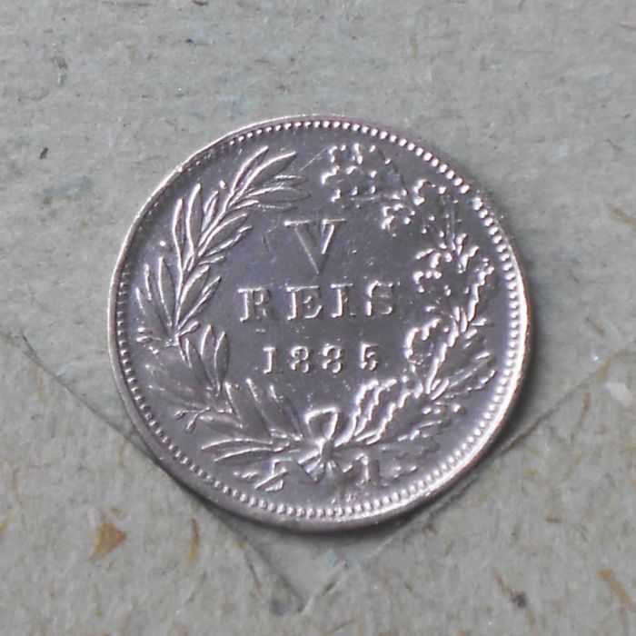 Portugal 5 reis 1885 - olx X10940