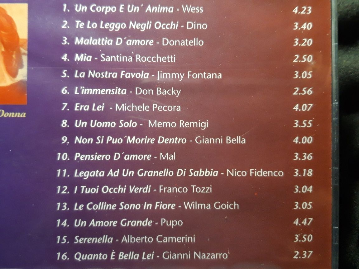 Rosso & Blu - La Bella Prima Donna (CD, 2000, FOLIA)