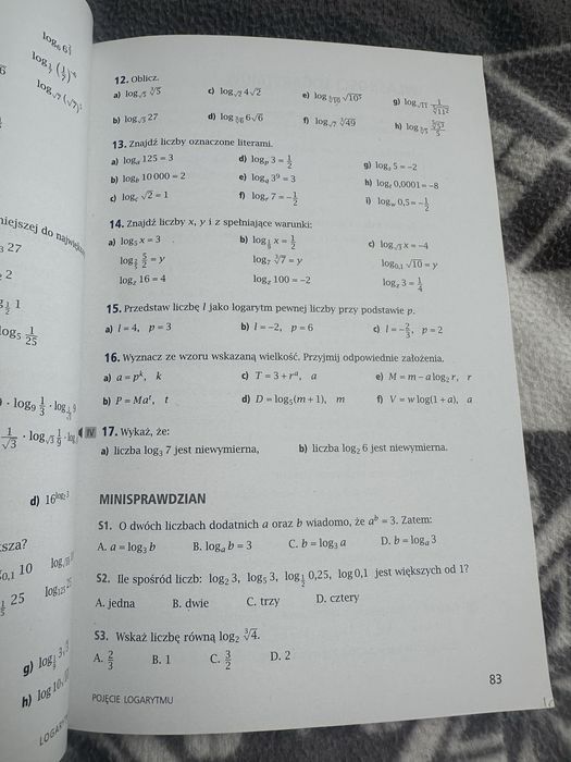 Podręcznik Matematyka z plusem 1 zakres rozszerzony