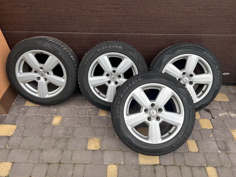 Felgi aluminiowe 17’ 5x120 z Oponami zimowymi rok prod 2023