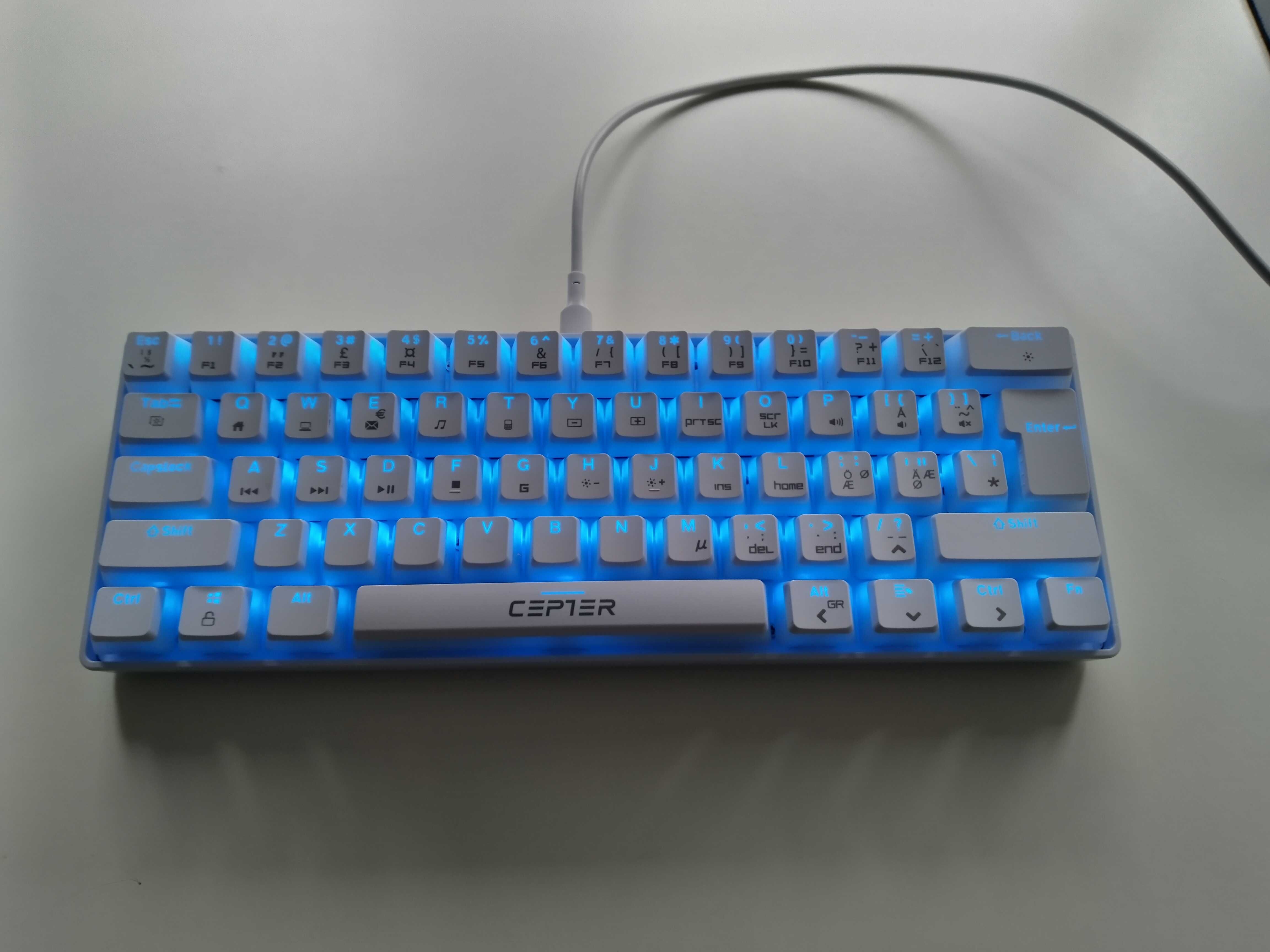 S CEPTER AMBER MINI Mechaniczna Klawiatura Keyboard Gaming RGB Okazja