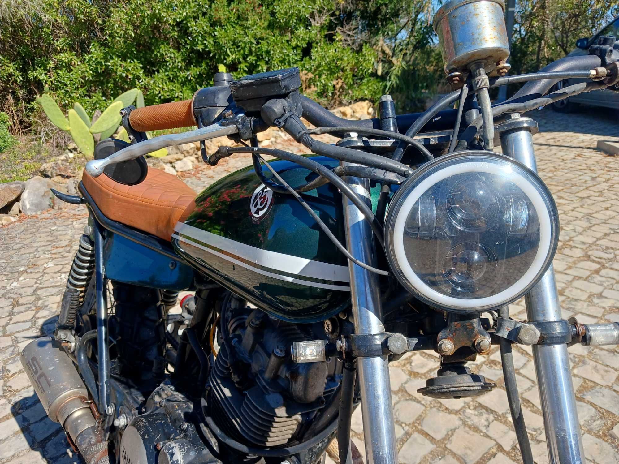 Yamaha sr125, Cafe racer