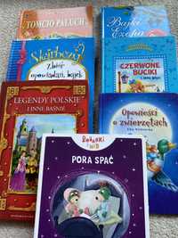 Zestaw 7 książeczek dla dzieci trefliki, skarbczyk dwulatka i inne