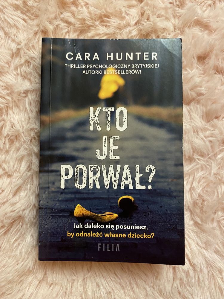 Książka Kto je porwał Cara Hunter