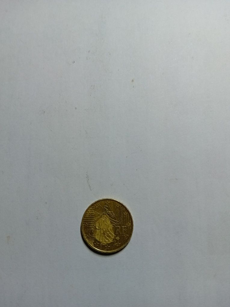 Moneta 10 euro cent 1999 r destrukt