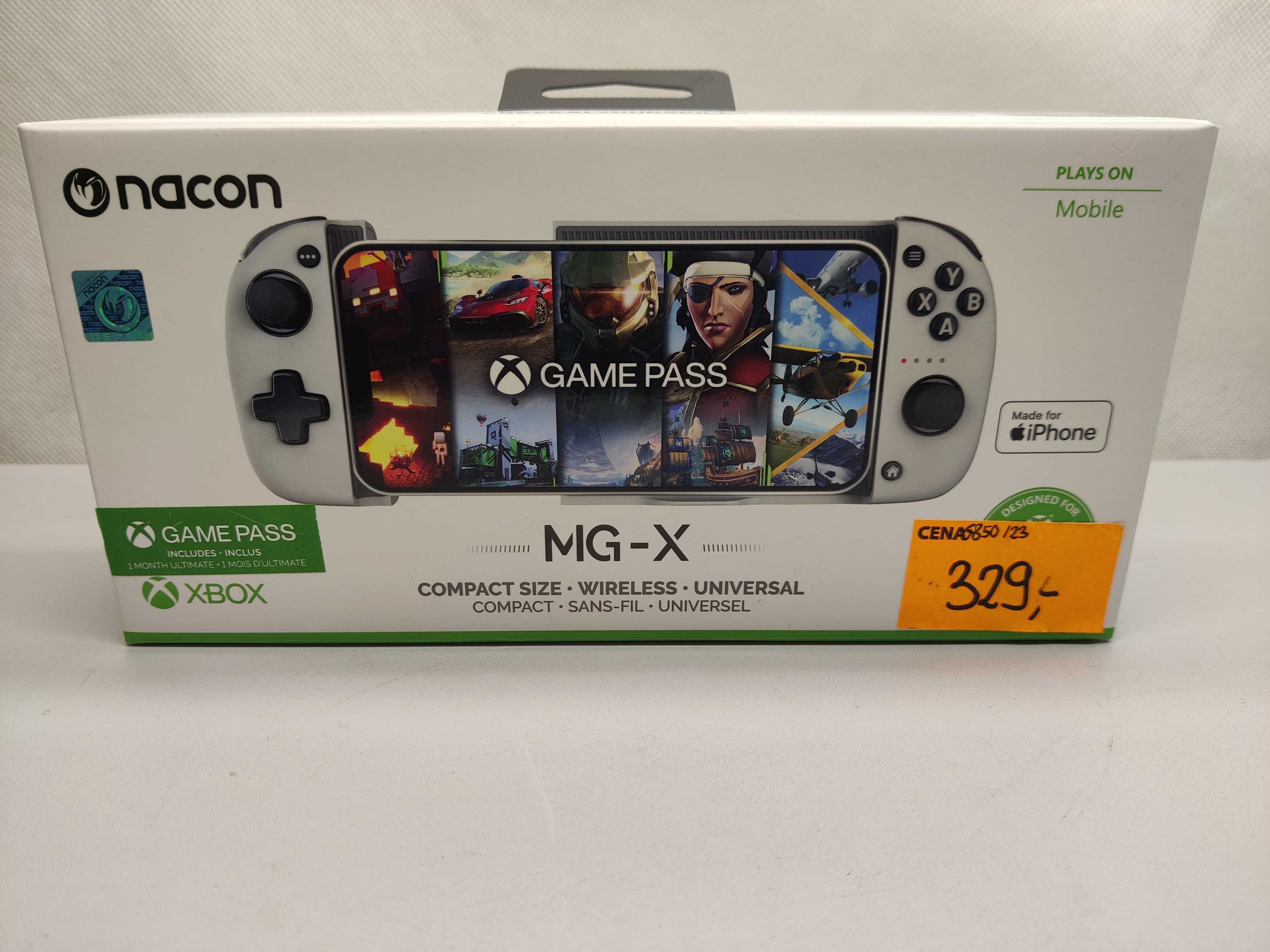 Kontroler do smartfonów z iOS Nacon MG-X; Madej S.C. Igielna Jasło