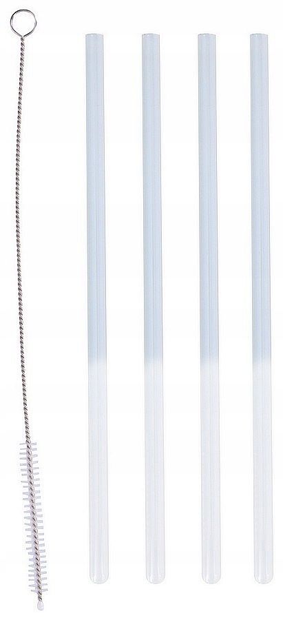 zestaw forma do lodów 6szt pp bpa free + 4x słomk