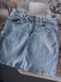 Spódniczka jeans 146