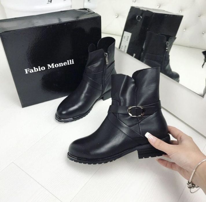 Шкіряні ботинки