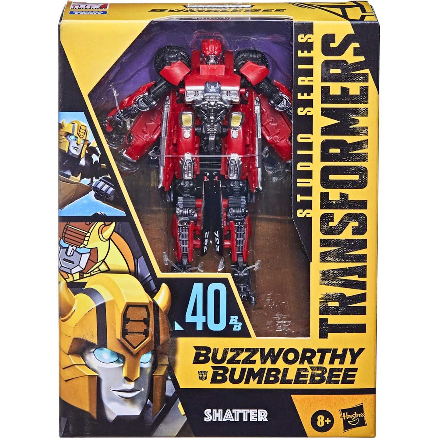Transformers Buzzworthy Bumblebee Studio Series Tomy Shatter 40-BB