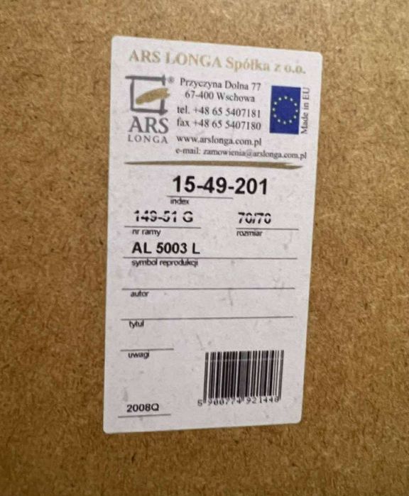obraz złoty kwadrat marmur