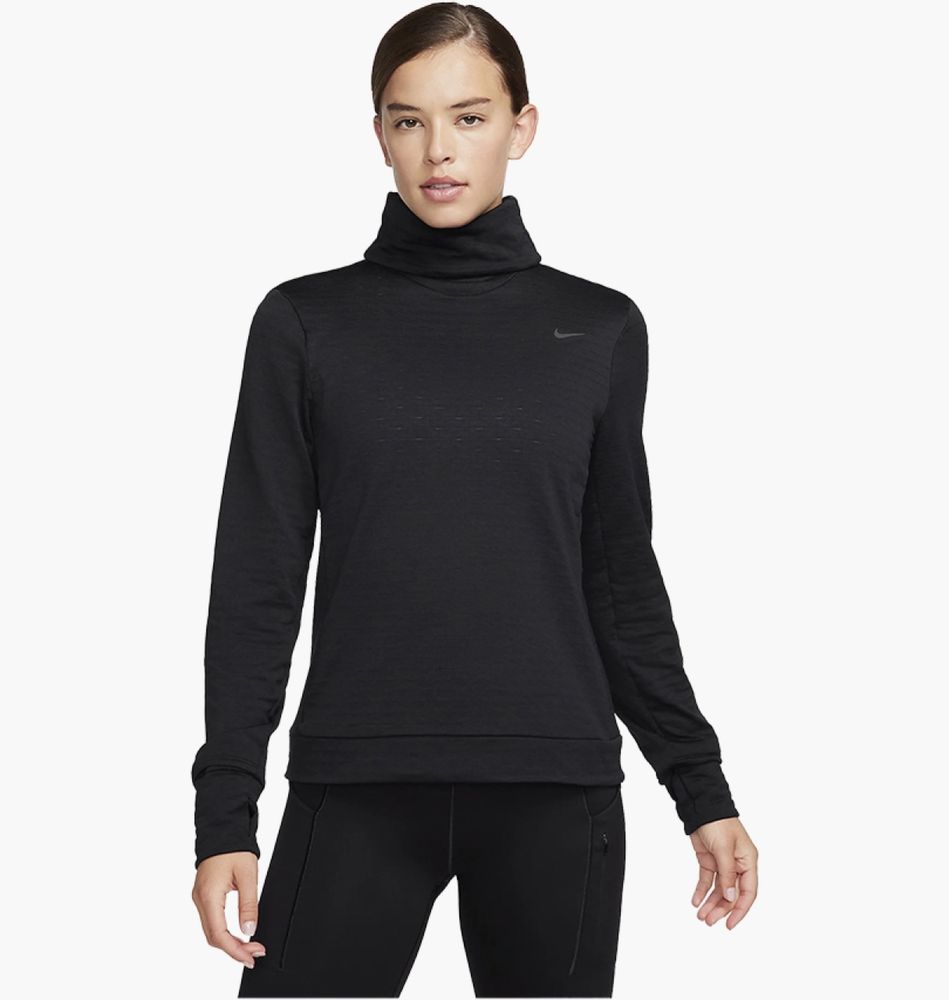 Кофта Therma-fit Swift Element TURTLENECK RUNNING TOP BLACK FB5306-010
