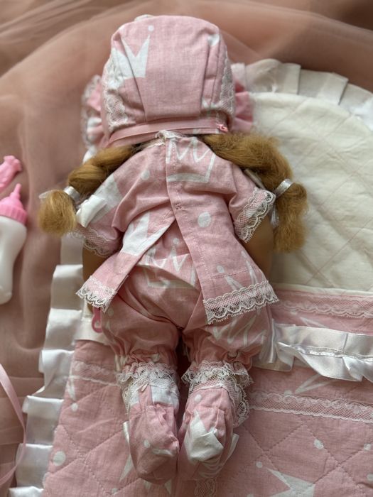 Лялька пупс дівчинка 38 см, розмовляє