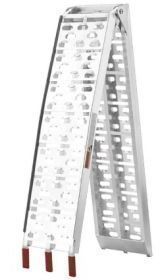 Rampa dobrável em alumínio capacidade 340 kg Compr. 2,26 mts