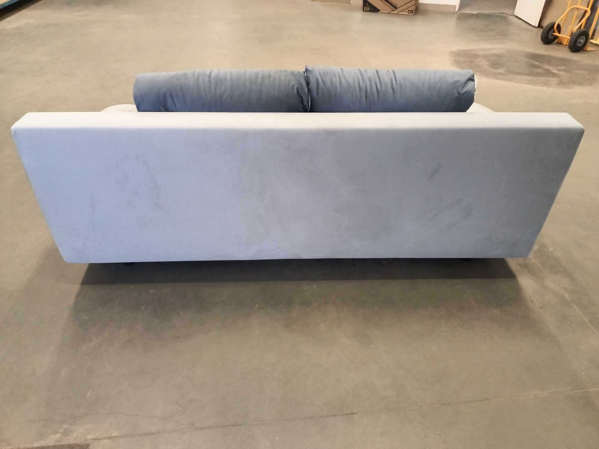 Sofa SALSA 3-osobowa, rozkładana | szara |