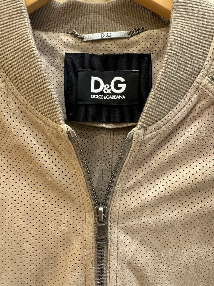 Нубуковая куртка D&G, оригинал!