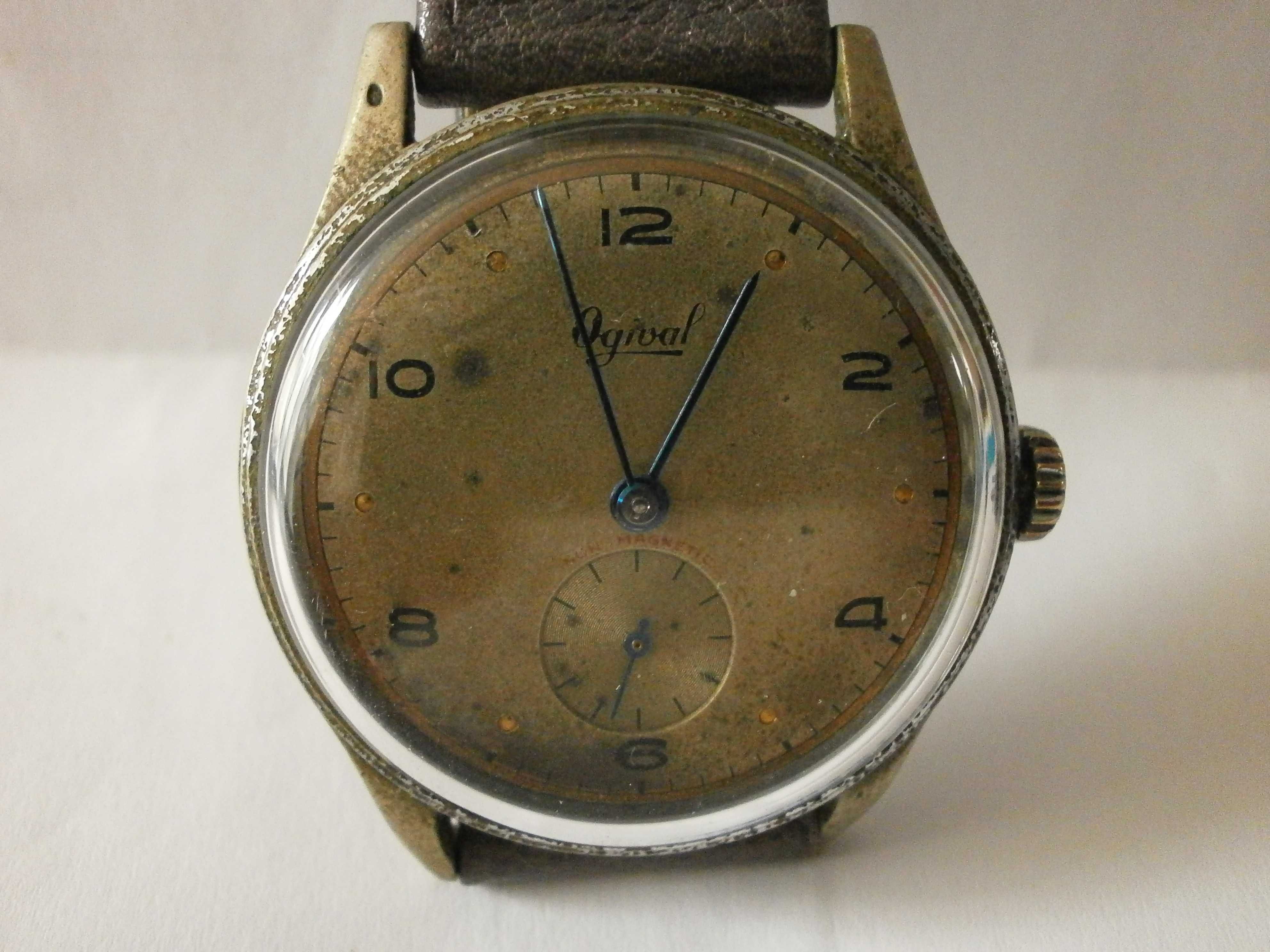Relógio antigo de homem marca "Ogival" (35)