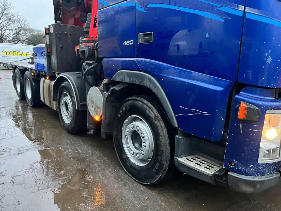 Volvo FH460 8x4 Grua PM85 Ton