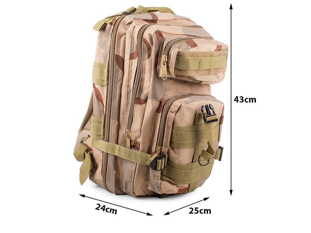Plecak taktyczny wojskowy militarny survival 30l