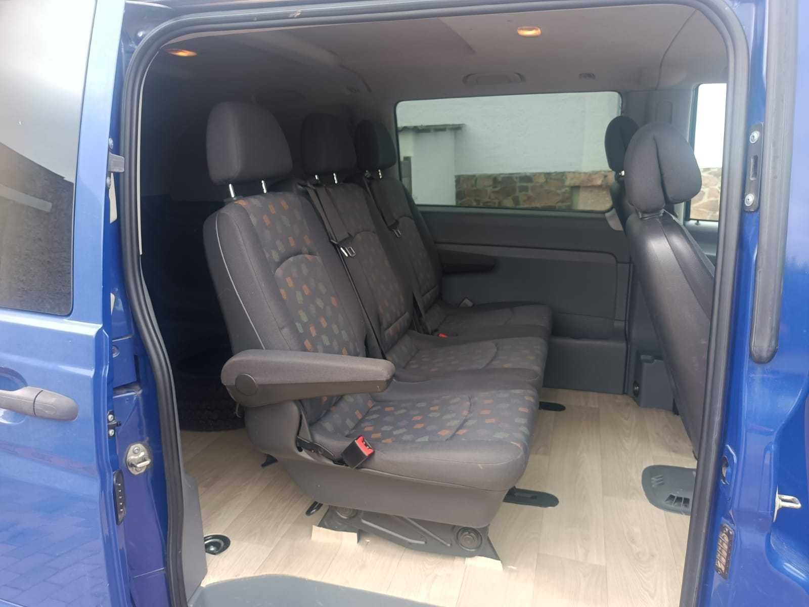 Mercedes Vito 115CDI 2.2 07r.   6 os. hak, klimatyzacja, Niemiec