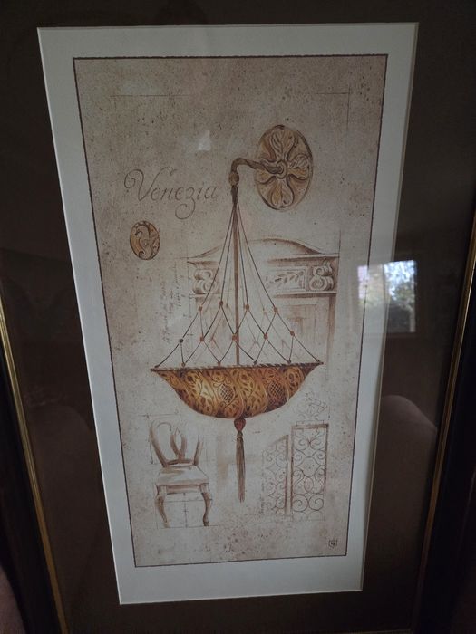 Obrazy - szkice wenecki i florencki
