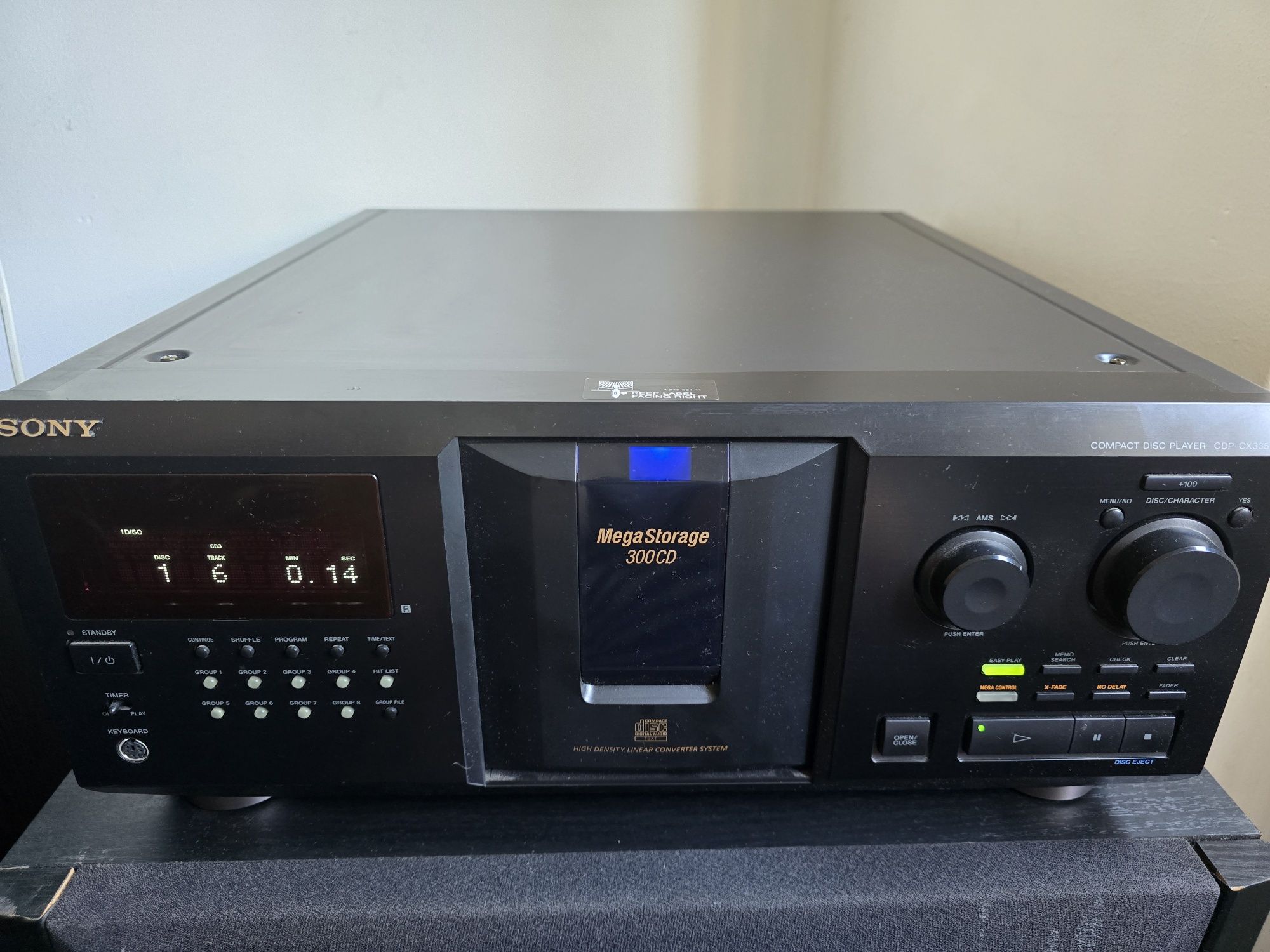 Sony megastorage cpd-cx355