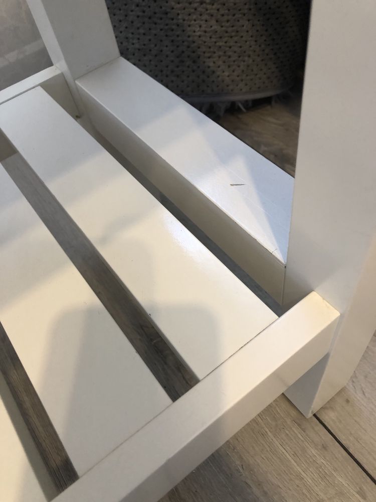 Ławka hemnes ikea biała siedzisko