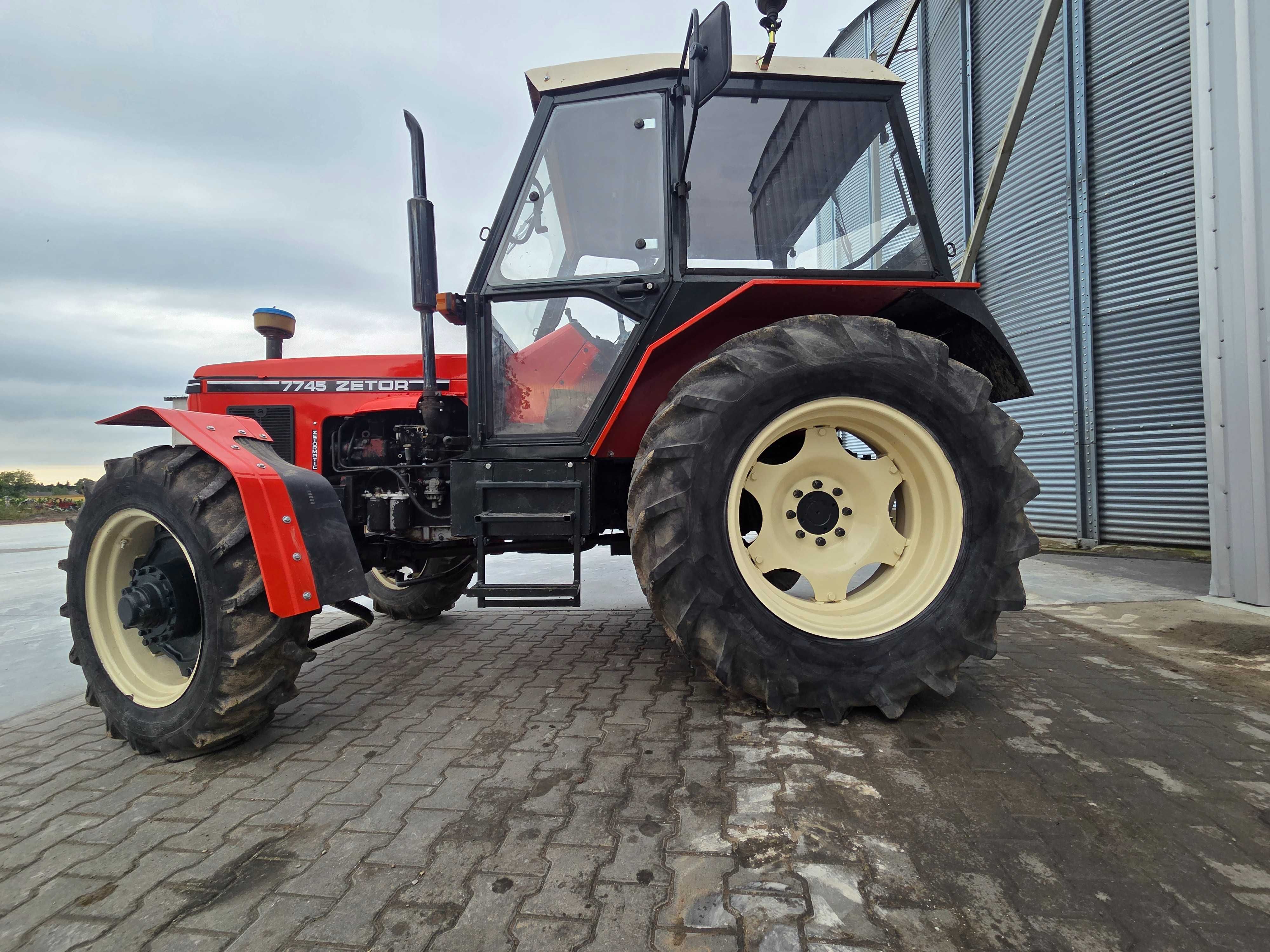 Zetor 7745 rewers, orbitrol nie  ursus, massey ferguson, case 7245