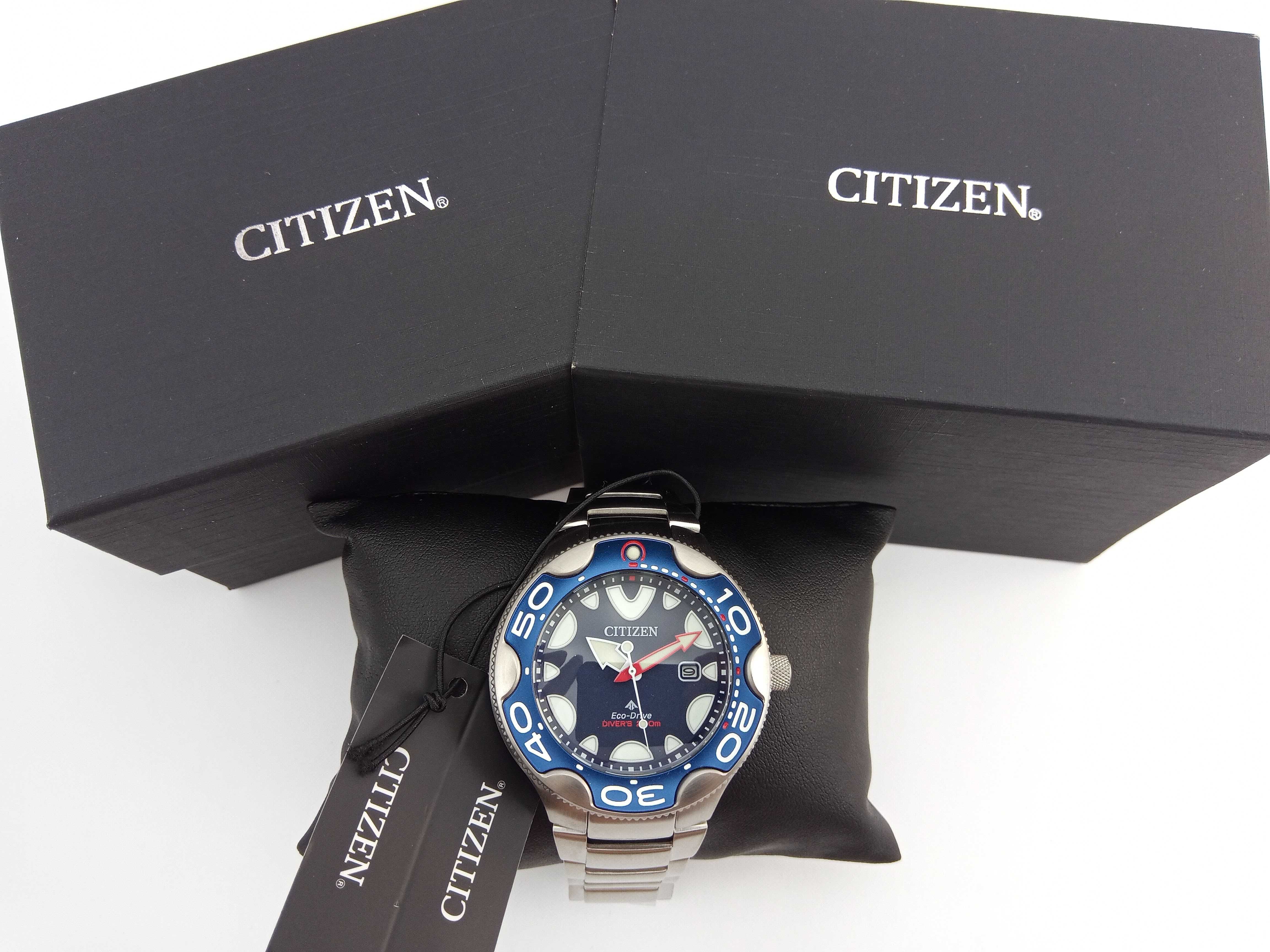 Спецсерия Orca 200м японские мужские часы Citizen Eco-Drive BN0231-52L