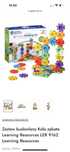 Klocki Gears! Zestaw budowlany Koła zębate Learning Resources