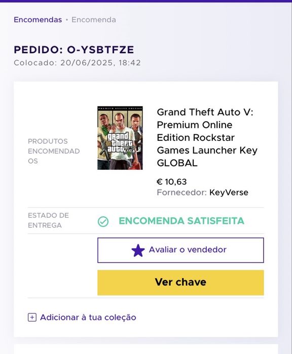 Vendo GTA 5 Premium Online Edition Rockstar Games Launcher