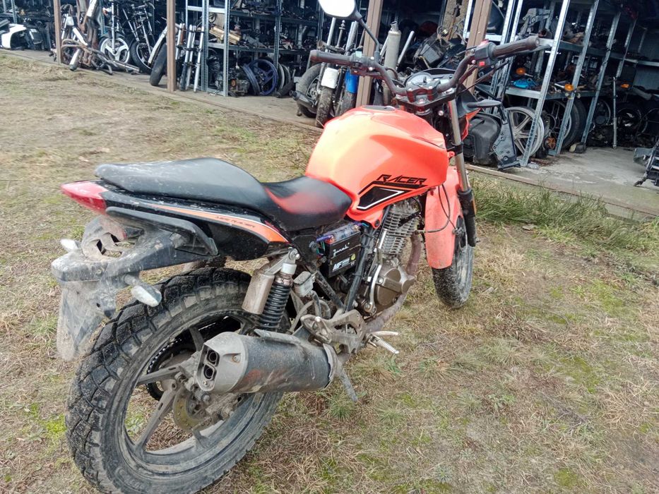 junak racer 125 silnik koło felga lampa siedzenie tarcza wtrysk części
