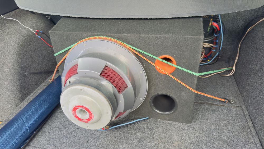 Subwoofer pioneer 3000w + amplificador mtx 2300w car auto