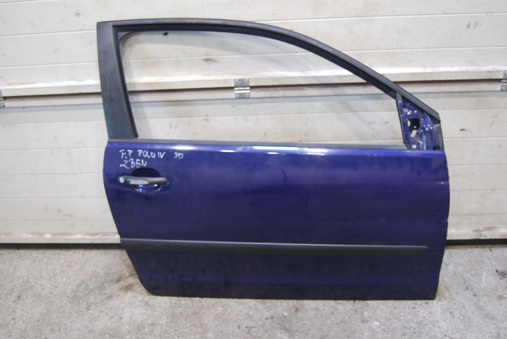 DRZWI PRAWY PRZÓD PRAWE PRZEDNIE VW POLO IV 9N1 3D LB5N