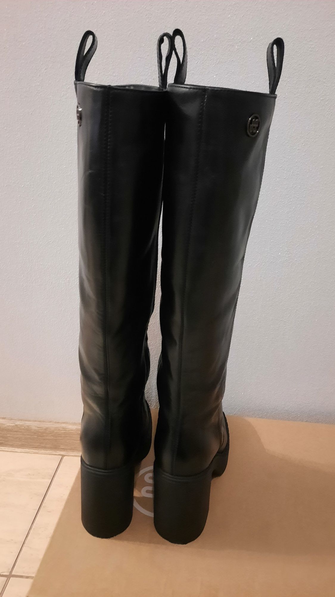 Kozaki skórzane Solo Femme r.39