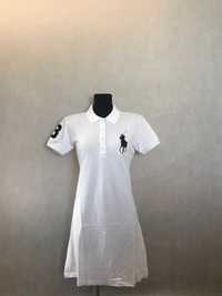 Sukienka damska Ralph Lauren, kolor biały, rozmiar XXL