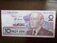 Banknot 10 dirham Maroko