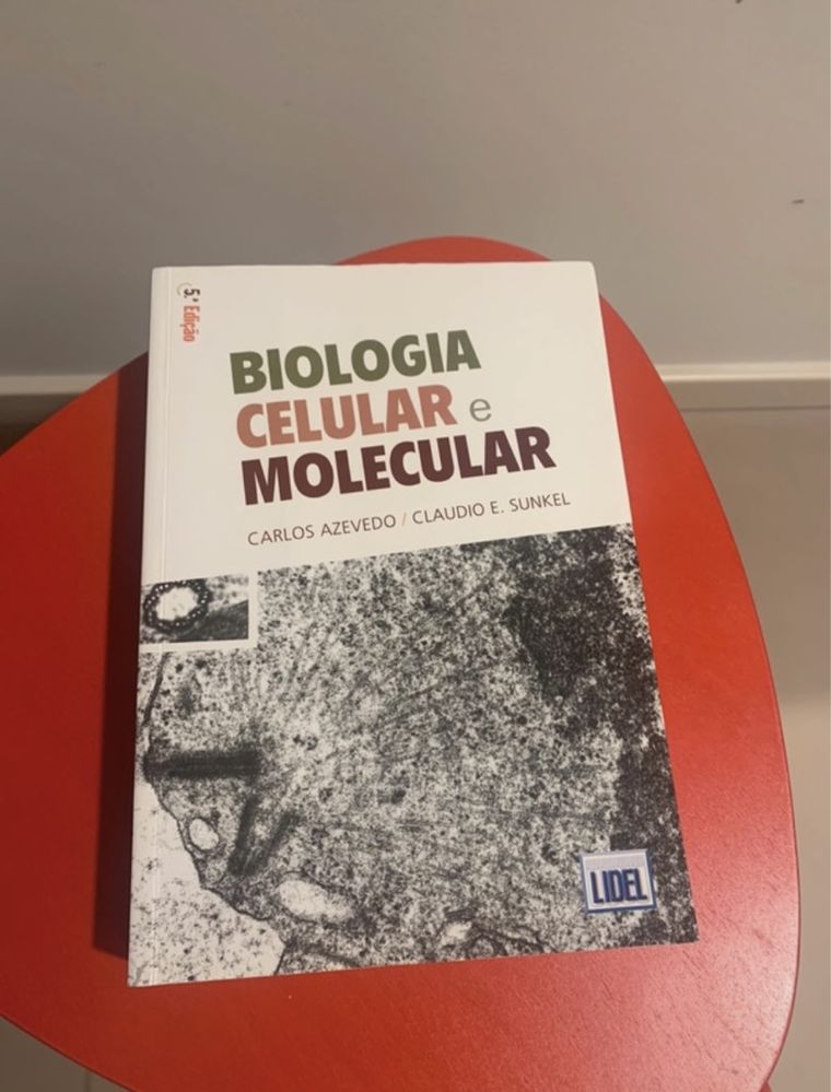 Livro Biologia Celular e Molecular, Carlos Azevedo, Cláudio E. Sunkel